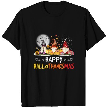 Discover Gnomes Lover Halloween Merry Christmas T Shirts