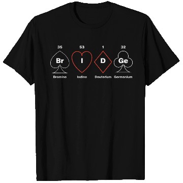 Discover Contract Bridge Bidding Duplicate Card Game T Shirts
