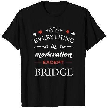 Discover Contract Bridge Moderation Bids Duplicate Card T Shirts