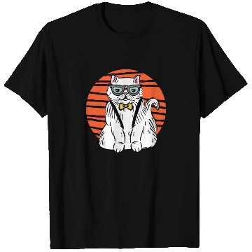 Discover Stylish Nerd Persian Cat Beanie Glasses Tattoo T Shirts