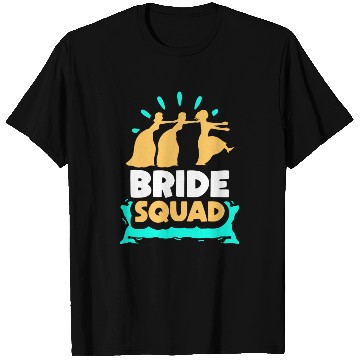 Discover Bride Squad Wedding Bachelorette Party Cute T Shirts