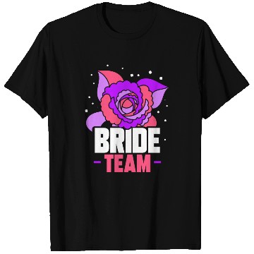 Discover Bride Team Wedding Bachelorette Party Cute T Shirts
