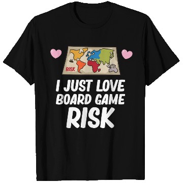 Discover Risk - I just love board game risk T Shirts