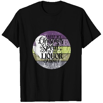 Discover Funny Christmas Spirit Ghosts Sunset T Shirts