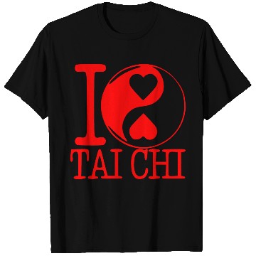 Discover I Love Tai Chi ©WhiteTigerLLC.Com T Shirts