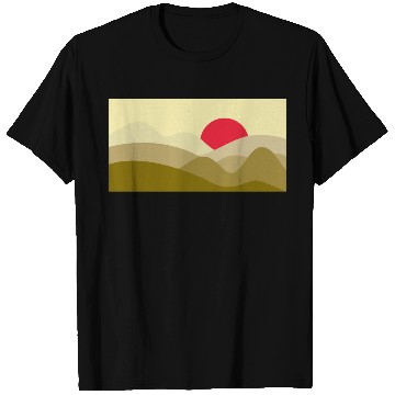 Discover Minimalist Sun Dijon Yellow T Shirts