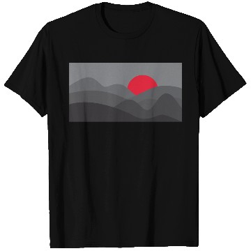 Discover Minimalist Sun Gray T Shirts
