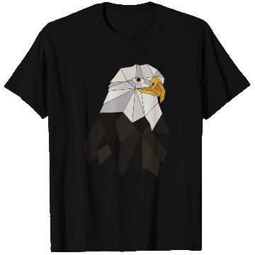 Discover Eagle geometrical T Shirts