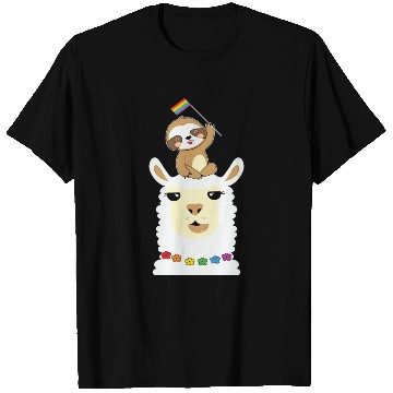 Discover LBGT Flag Gay Pride Human Vintage Rainbow T Shirts