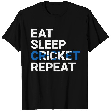 Discover Eat Sleep Cricket Repeat Scotland Flag Sports Gift T Shirts