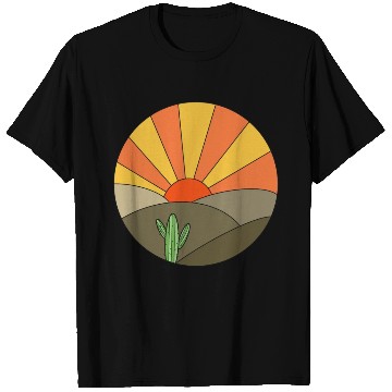 Discover Sunrise desert T Shirts