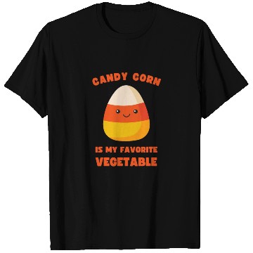 Discover LAZY COSTUME CANDY CORN IS MY FAVORITE VEGETABLE T Shirts