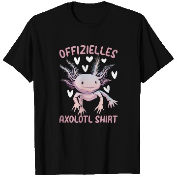 Discover Offizielles Axolotl T Shirts Axolotl Querzahnmolch Ax