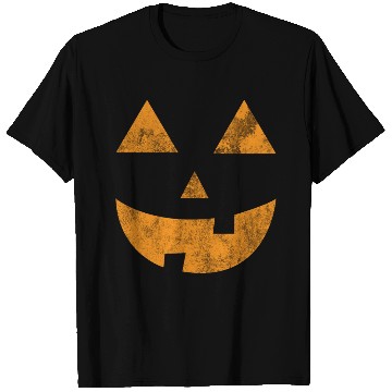 Discover Halloween costume pumpkin head T Shirts