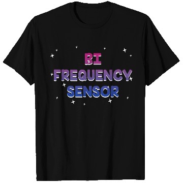 Discover Bi Frequency Sensor Bisexual Pun Bi Pride Joke T Shirts