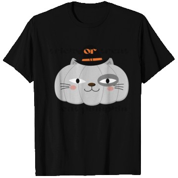 Discover cat pumpkin T Shirts