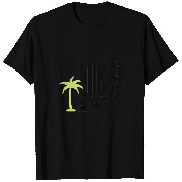 Discover Los Angeles where dreams come true T Shirts