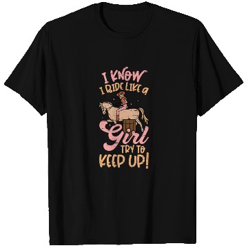 Discover Barrel Racing Rodeo Equestrian Horse Barrel Racer T Shirts