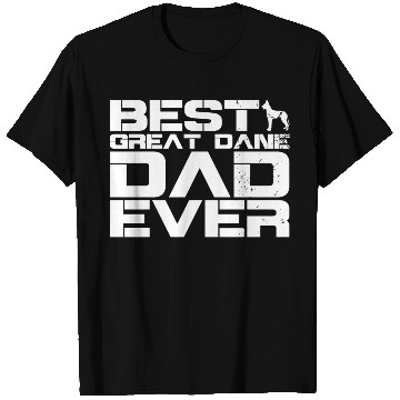 Discover Best Great Dane Dad Ever Vinatge T Shirts