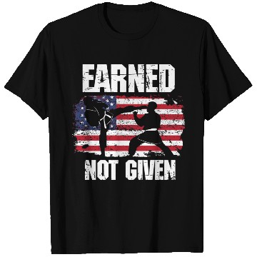 Discover Earned Not Given! Karate Fighter Martial Arts T Shirts