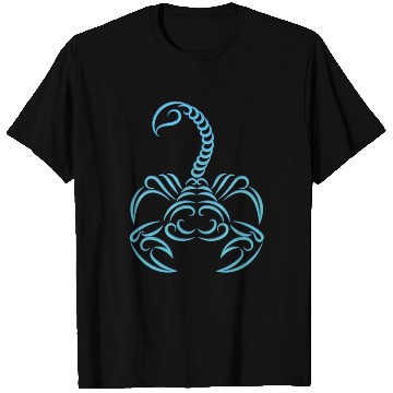 Discover Scorpio Zodiac Water Sign Scorpion Logo T Shirts