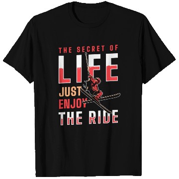 Discover Winter Sports Ski Vacation Piste Pigs T Shirts