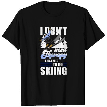 Discover Winter Sports Vacation Skier T Shirts
