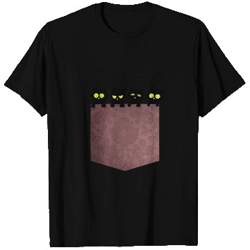 Discover Cats in the pocket T Shirts