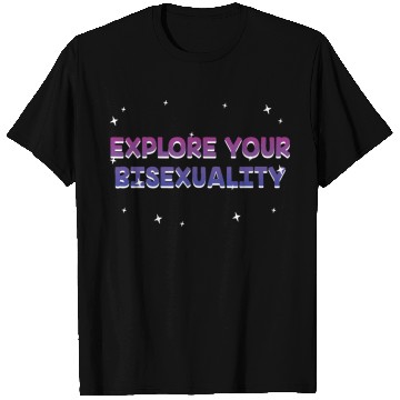 Discover Explore Your Bisexuality Bisexual LGBTQ Bi Pride T Shirts