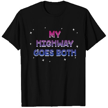 Discover My Highway Goes Both Ways Bisexual LGBTQ Bi Pride T Shirts