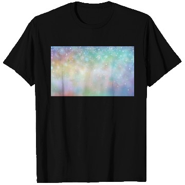 Discover Colorful Bokeh Christmas Snowflakes T Shirts