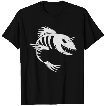 Discover Fish Skeleton T Shirts