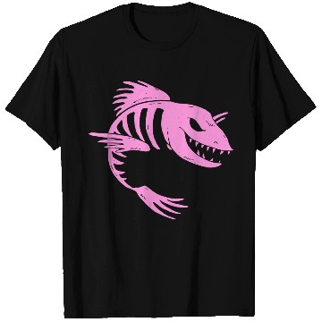 Discover Fish Skeleton T Shirts