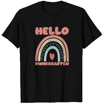 Discover Hello Kindergarten Bohemian Rainbow Student T Shirts