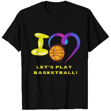 Discover LET'S PLAY BASKETBALL, CLASSIC T Shirts