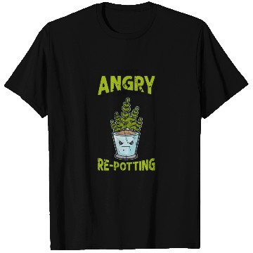 Discover I'm not angry, I just need re-potting. - botanical T Shirts