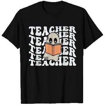 Discover ghost teacher reading T Shirts
