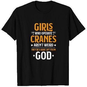 Discover Crane Operator Crane Driver Heavy Equipment T Shirts