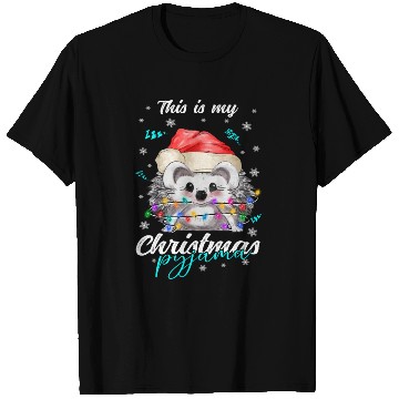 Discover Winter Christmas Pyjama Hedgehog T Shirts