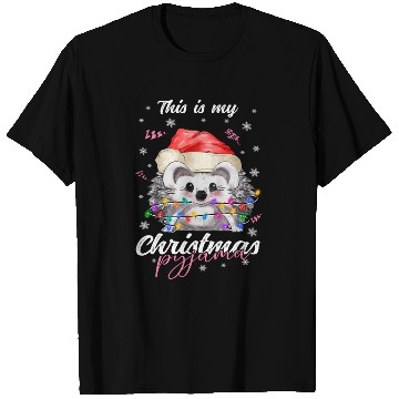 Discover Winter Christmas Pyjama Hedgehog T Shirts