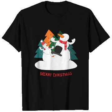 Discover Merry Christmas Snowman T Shirts