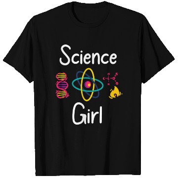 Discover Science Girl Chemistry Biology Student Teacher T Shirts