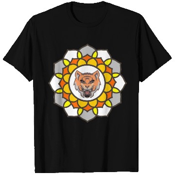 Discover mandala tiger halloween T Shirts graphic