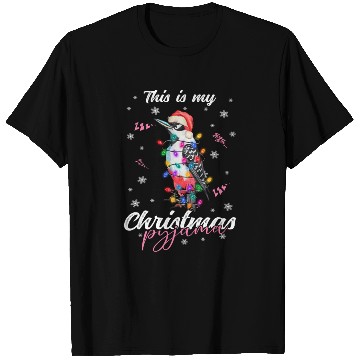Discover Winter Christmas Pyjama Woodpecker T Shirts
