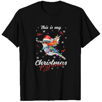 Discover Winter Christmas Pyjama Hummingbird T Shirts