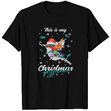 Discover Winter Christmas Pyjama Hummingbird T Shirts