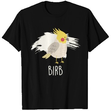 Discover Birb Yellow Cockatiel Bird T Shirts