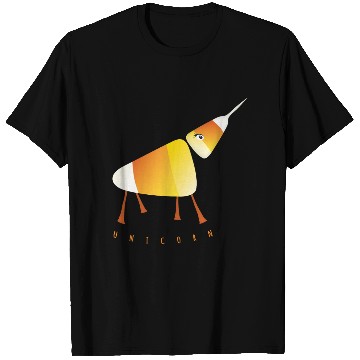 Discover UNICORN Funny Candy Corn Halloween T Shirts