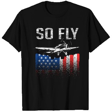 Discover Airplane Pilots USA T Shirts