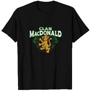 Discover Clan MacDonald Cute Baby Lion Rampant Kitten T Shirts